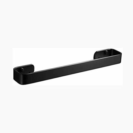 DINGZZ Towel Rack Bathroom Space Aluminum Towel Bar Single Rod Bathroom Towel Hanging Towel Rack