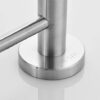 Towel Rack Stainless Steel Bathroom,Multifunction Towel Rail Drying Rack With Multi Towel Bar,Foldable Double Wall-Mounted Towel Shelf Holder(61C