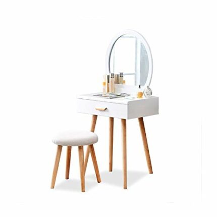 DINGZZ Dressers Nordic Cosmetic Table Bedroom Simple Small Mini Multi-functional