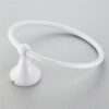 Vintage Towel Ring Bathroom Hardware Towel Rack Round Simple Towel Ring Towel Hanging Ring Bathroom Accessories