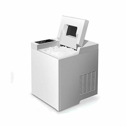 n/a Mini Automatic Electric Ice Maker Bullet Round Block Ice Cube Making Machine 15kgs/24H Small Bar Milk Tea Coffee Shop