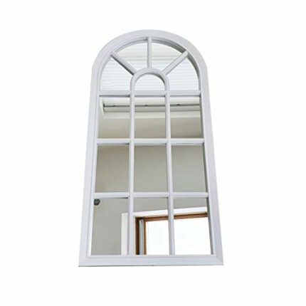 Cherish Home Velit Window Style Wall Mirror - White