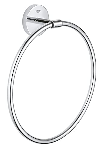 GROHE 41167000 Start Cosmopolitan Accessories Towel Ring, Chrome