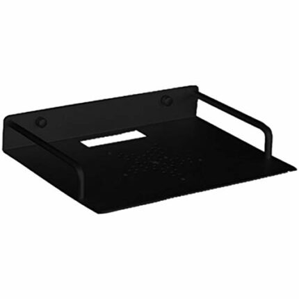 Faderr TV Box Shelf, TV Box Router Set-top Box Single Floating Shelf Wall Bracket, Wall Mount DVD Player Stand Rack Aluminum Home Router Holder
