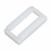 Mxfans A Set Rectangular Shaped Toilet Seat Hinge Bolts Nuts Repair Tool White