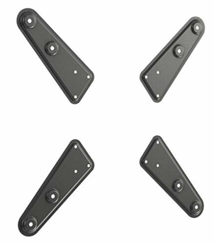 RICOO TV Wall Bracket Extender VA0100 Universal LED LCD OLED Monitor Television Mount Adapter Plate for VESA 200x200 to 400x400 Black