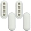 Toilet WC Seat Buffer Set Toilet Seat Bumper Noise Dampening Bumpers Gasket Toilet Seat Buffer Set Universal Toilet Bumper Replacement Cushioning