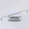 Bathroom Towel Bar Single Pole Bathroom Kitchen Wall Mounted Towel Rack Copper Chrome Size (490 * 71Mm) Metal Brass (Silver) Tower Hanger