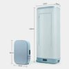 850W Portable Clothes Dryer, Large Capacity Fast Drying Folding Electric Dryer Machine, for Apartment, RV, or Other Compact Space,C