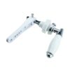 Toilet Flush Handle Replace Universal Fit Toilet Flush System Kirsite Toilet Cistern Flush Parts for Toilet Wc Cistern Tank