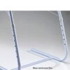 Chums | TV Table Valet Portable - Foldable, Full Adjustable For Eating, Reading, Working From Home And Crafts | White