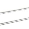 Bathroom Towel Rack Solid Copper and Chrome Towel Bar for Bathroom Mirror Glossy Double Rod Polishing and Plating Towel Hanger Holder Bathroom Sh