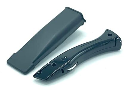 CCA Black Carpet Fitter Dolphin Trimming Utility Knife – (No Blades)
