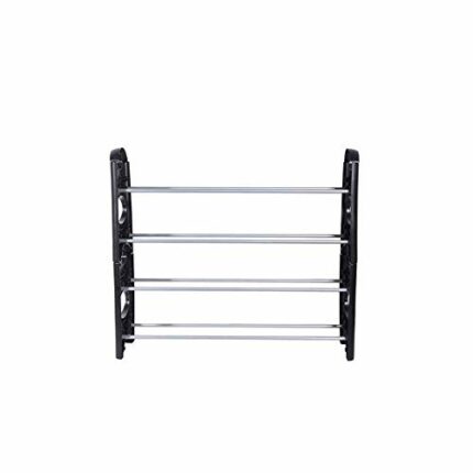 EYHLKM 4 TIERS SHELF SHOES SHOE RACK STORAGE ORGANIZER STAND CUPBOARD TOWER Exquisitely Designed Durable Gorgeous
