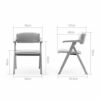 DINGZZ Home furniture leather vintage barstool chairs metal high bar stool chair