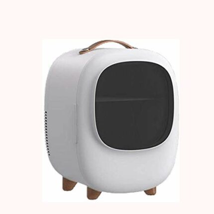 SDFGH Mini Fridge Portable，Quiet Cooling Compact Warmer Cooler Skincare Minibar Makeup Refrigerators Drinks for Cars Homes Offices Dorms (Color :