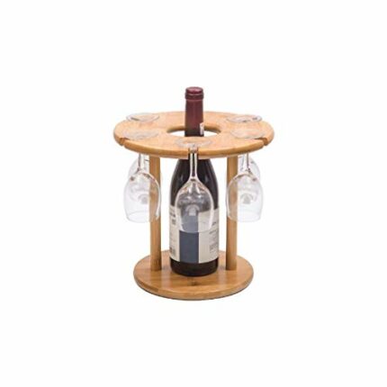 KXDCZ Wooden Wine Rack- Solid Wood European Wine Rack ，Ornaments Red Wine Cup Holder， Hanging Goblet Rack ，Upside Down Wine Rack