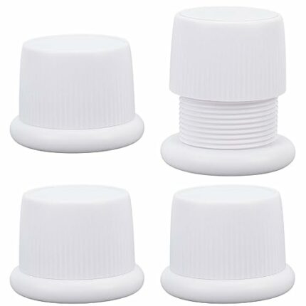 stallry 4pcs Headboard Stoppers Bed Wall Stopper Adjustable Bed Frame Protector Bed Accessories