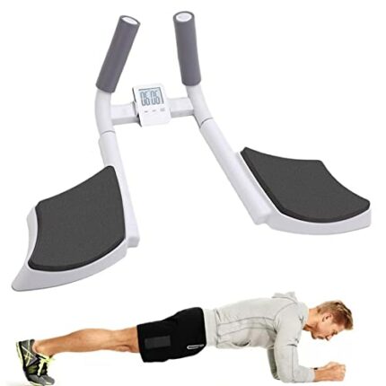 Tytlyworth Plank Trainer, Multifunctional Timing Plank Trainer, Anti-Slip Timing Plank Trainer with Soft Grip, Home Workout Accessories for Exerc