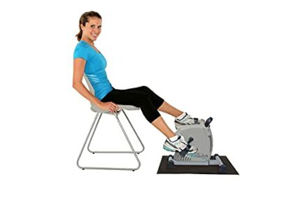 FLEXXI FitQuick - Premium Quality - Mini Exercise Bike - Quiet, Ultra Smooth Low Impact Magnetic Resistance - Rehabilitation for the Legs and Arm