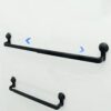 Bathroom, Wall Mounted Towel Rack, Adjustable Suction Cup Abs Material Towel Holder Towel Rail Bar for Bathroom Kitchen Single-Layer Minimalist/B