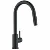APPASO Kitchen Sink Mixer Taps with Pull Out Spray, Solid Stainless Steel Pull Out Kitchen Tap with 3 Modes, Brushed Nickel High Arch Single Hand
