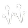 Cabilock 4pcs Steel Clo with Hooks Hanger Dry Shoe Rack Hangers Metal Slippers for Shelf Home Organizer Hook Space Boot Racks Display Drying Hous