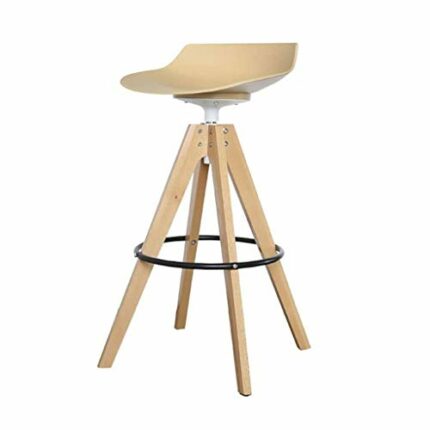 DINGZZ Nordic light luxury bar chair simple net red bar stool front desk cafe restaurant leisure back high stool (Color : 3-pack)