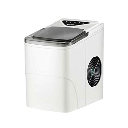 QFMYJ Household Portable Quick Ice Cube Maker Commercial Automatic Ice Maker Machine Electric Bullet Round Ice Making Machine