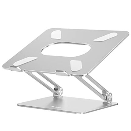 Boyata Laptop Stand, Adjustable Multi-Angle Laptop Riser with Heat-Vent Compatible for Laptop (10-17 inches) including MacBook Pro/Air, Surface L