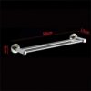 Bathroom Towel Bar Stainless Steel Double Wall Hanging Towel Rack Towel Hanging Towels Balcony Kitchen Bathroom Shelf Tower Hanger/50Cm