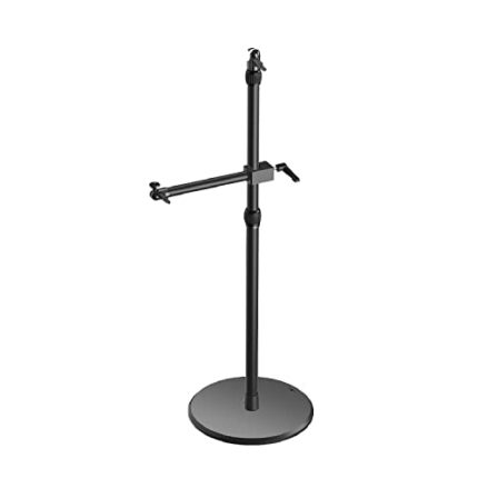 Elgato Portable Multi Mount Bundle - Main pole extendable up to 125 cm / 49 in, Freestanding weighted base for Master Mount, Auxiliary holding ar