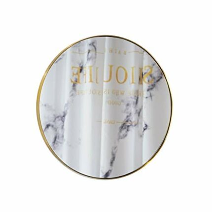 SkiPdr Bathroom Mirror Wall Mounted Mirror,Modern Metal Framed Beauty Cosmetic Mirror Natural Daylight Big Wall Mirror for Bathrooms Dressing Roo