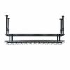 Ceiling Wine Rack Vintage Wrought Iron Wine Rack Glass Wine Glass Bracket - Restaurant Kitchen Bar Home Decoration Floating Wine Rack Adjustable