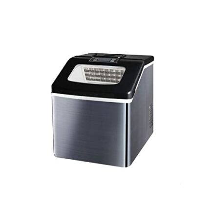 RJJ Ice Maker Small Commercial Milk Tea Shop 30KG Household Mini Large Capacity Automatic Cube Ice Maker