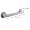 BESPORTBLE 3pcs Shoes Rack Wall Mounted Slipper Rack Door Back Shoes Holder Shoes Hangers Slipper Storage Organizer for Home Bathroom Grey