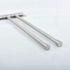 Towel Rack, Without Punching, Movable 108 ° Rotating Towel Bar, Bathroom Kitchen Towel Rack, Double Towel Bar for Bathroom