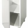 Berlioz Creations CP4BB One door kitchen base cabinet High Gloss White 40 x 52 x 83 cm