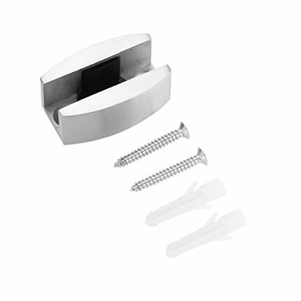 Garosa 304 Stainless Steel Floor Bottom Guide Replacement for Frameless Sliding Glass Doors