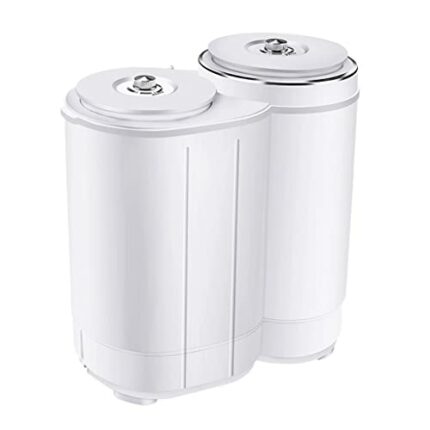 Hbao Mini Portable Washing Machine Twin Tub Washer And Dryer Compact Machine Clothes Washer (Color : A, Size