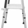 Bath Stools,Shower Stool Bath Chair Bathroom Seat - Lightweight Aluminum - Portable - Easy to Install - Older People with Disabilities Weight of