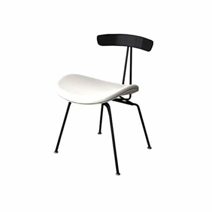 LUKEO Wooden bench- Single Bar Stool, Swivel Barstool Chair with Back, Pub Kitchen Counter Height