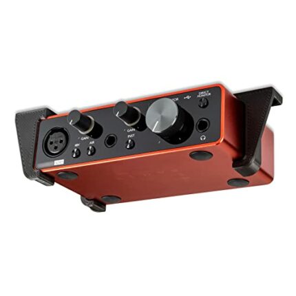 P3D-Lab Desk Mount for Focusrite Scarlett Solo 3rd Gen Bracket, Black