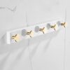 VERDDE Bathroom Towel Towel Rack Marble Toilet Bathroom Shelf Bathroom Hardware Set