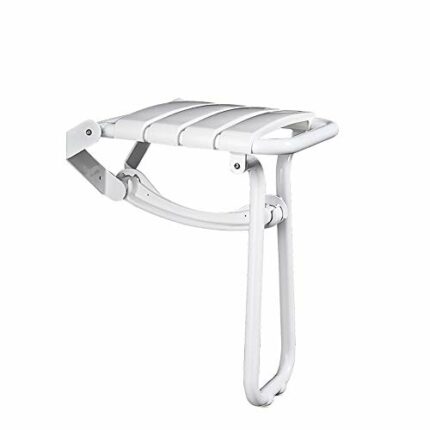 CHEWO Bath Stools,Shower Chair,Ed Steel Tube Rust-Proof Wall-Mounted Shower Seat Suitable for The Elderly, Pregnant Women