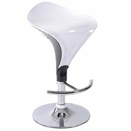DINGZZ Nordic Bar Stool Wrought Iron Ins Creative Golden High Barstools Bar Chair Front Desk Lounge Chair Dinning Chair (Color : D)
