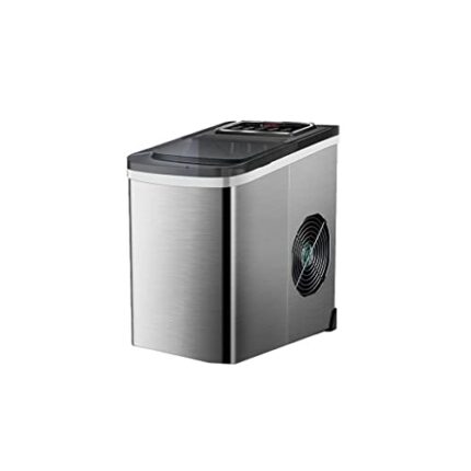 RJJ Ice Maker Household Small Student Dormitory 15kg Mini Commercial Milk Tea Shop Automatic Ice Cube Maker