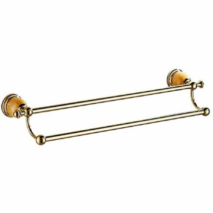 N/A Towel rack- Contemporary Towel Bar Bath Hand Towel Holder Brushed Stainless Steel Wall Mounted Bathroom Organizer (Size : 46cm)