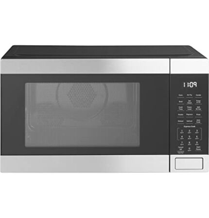 GE 3-in-1 Countertop Microwave Oven | Complete with Air Fryer, Grill and Convection Mode | 3.8 Cubic Metres Capacity, 1,050 Watts | Kitchen Utens