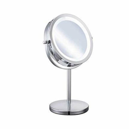 SDFGH 5X Magnification Makeup Cosmetic Round LED Light Makeup